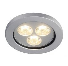 Eyedown oprawa wpuszczana LED 3x1W 12V IP44 aluminium